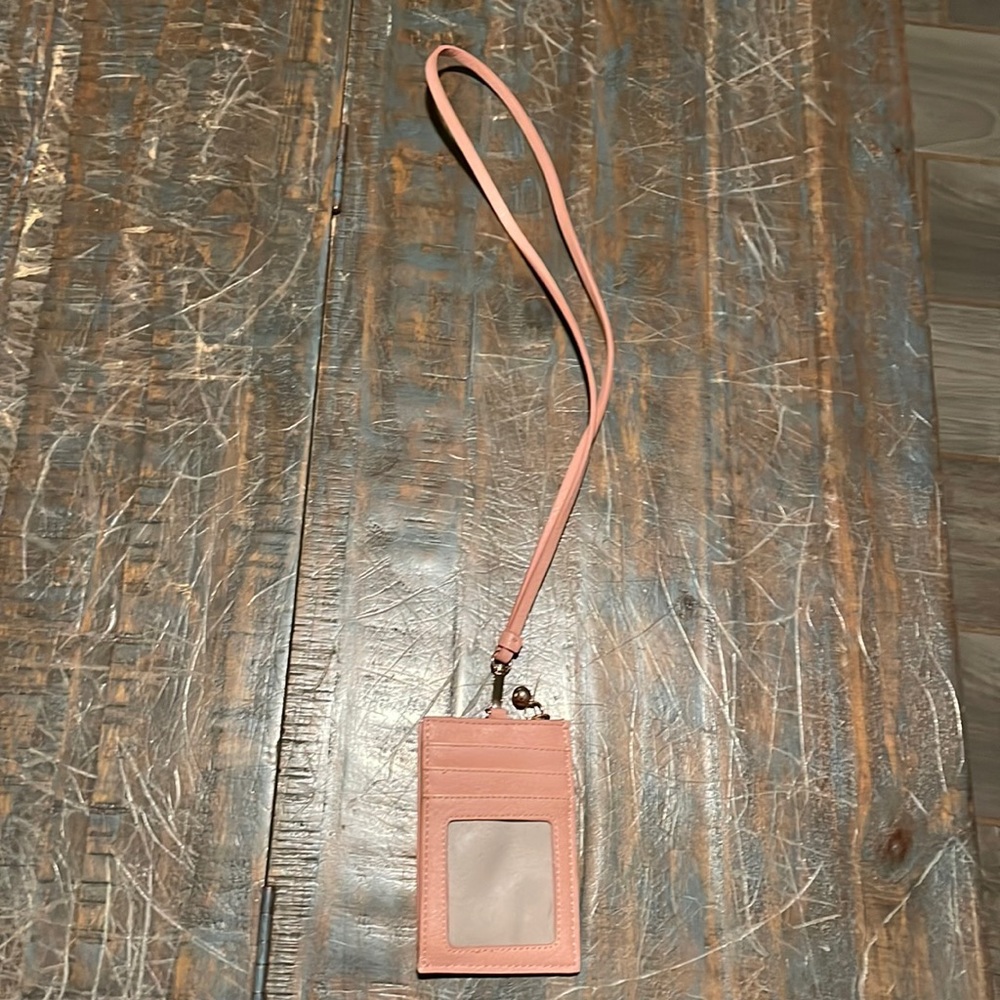 (EUC) Lauren Conrad Card Holder/Wallet With Lanyard.